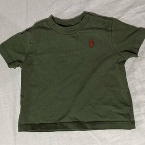 Ralph Lauren Olive Kids Tee
